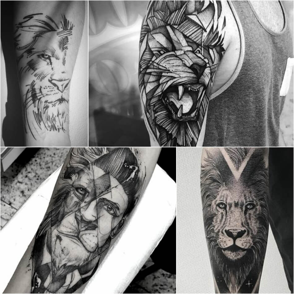 Тату Лев - Значение Тату Лев - Значение татуировки со львом