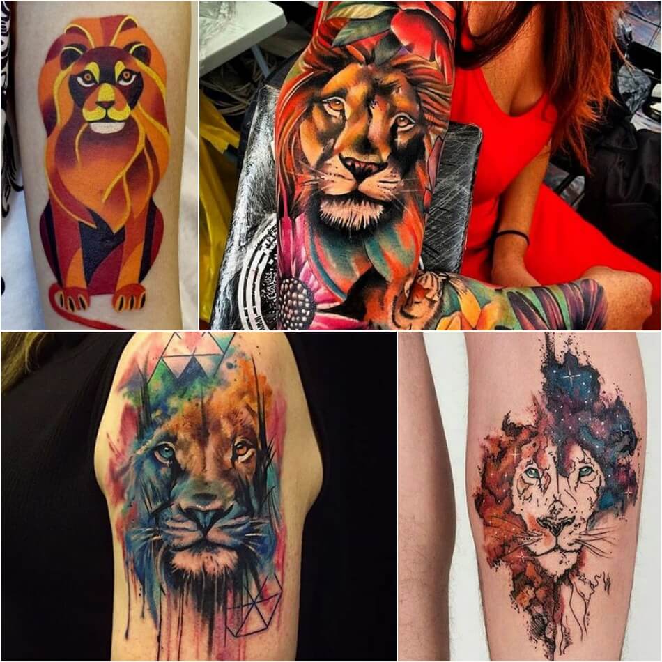 Что означает татуировка со львом?