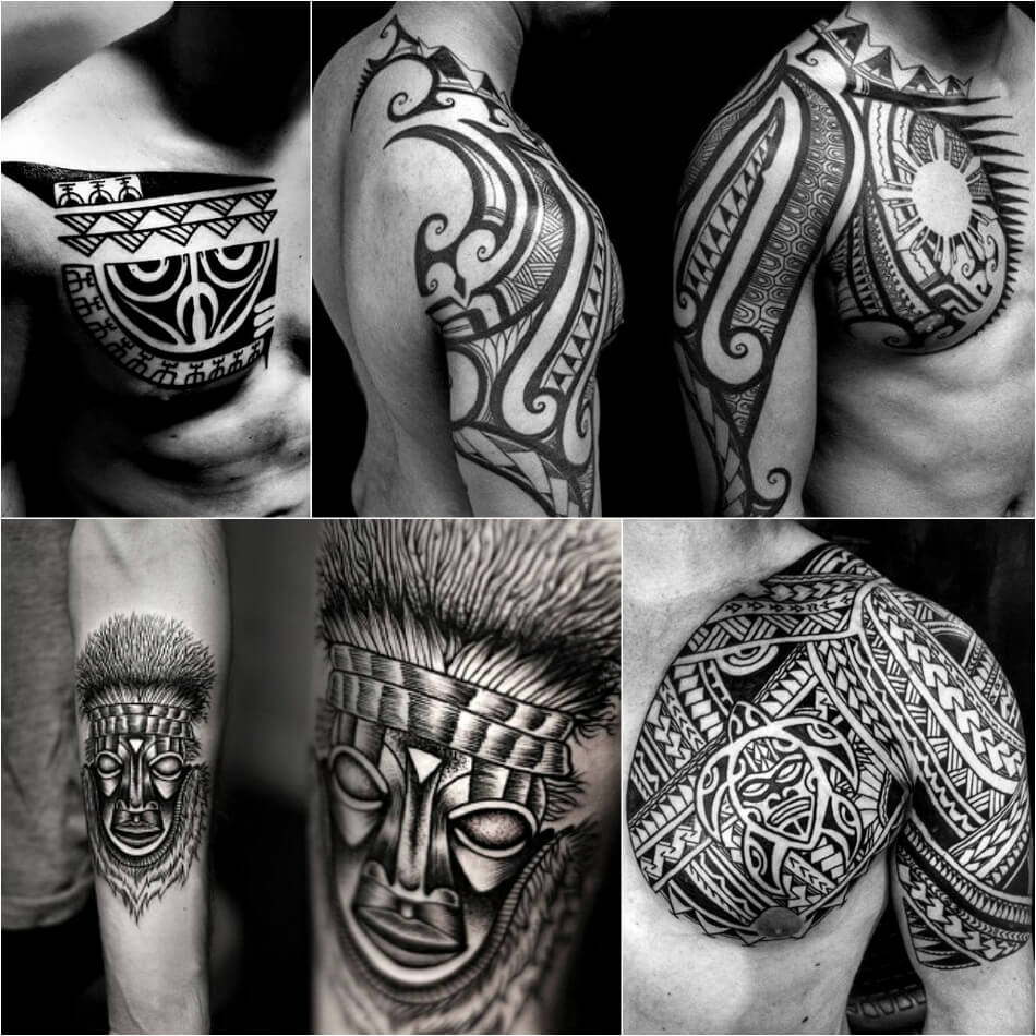 Трайбл тату - Африканские тату - Африканские племенные тату - Африка трайбл 