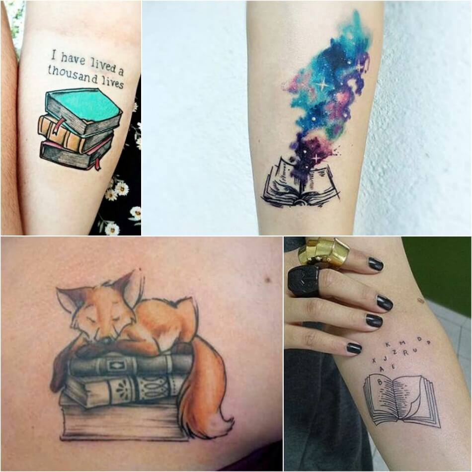 Татуировки для любителей книг