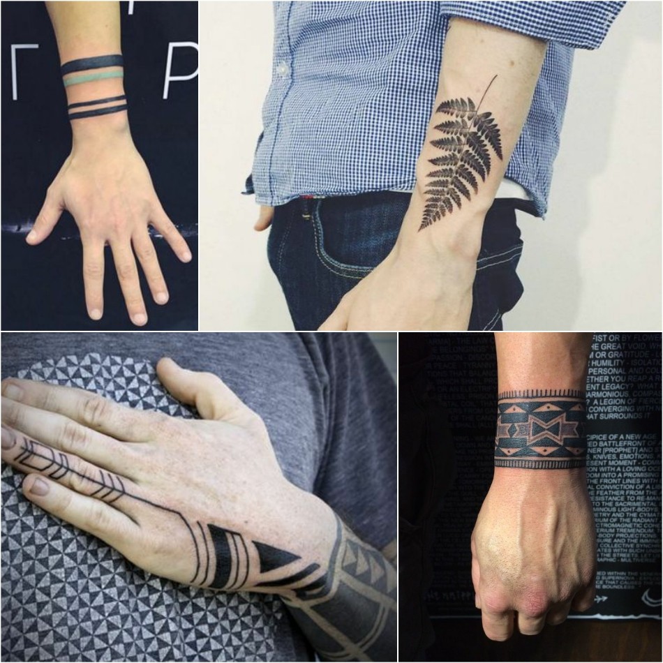Красивые Татуировки на запястье мужские