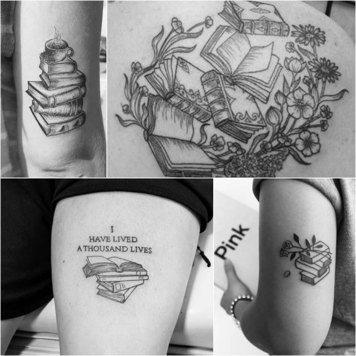 Тату Книга - Идеи Татуировки для Любителей Чтения | Tattoo-ideas.ru