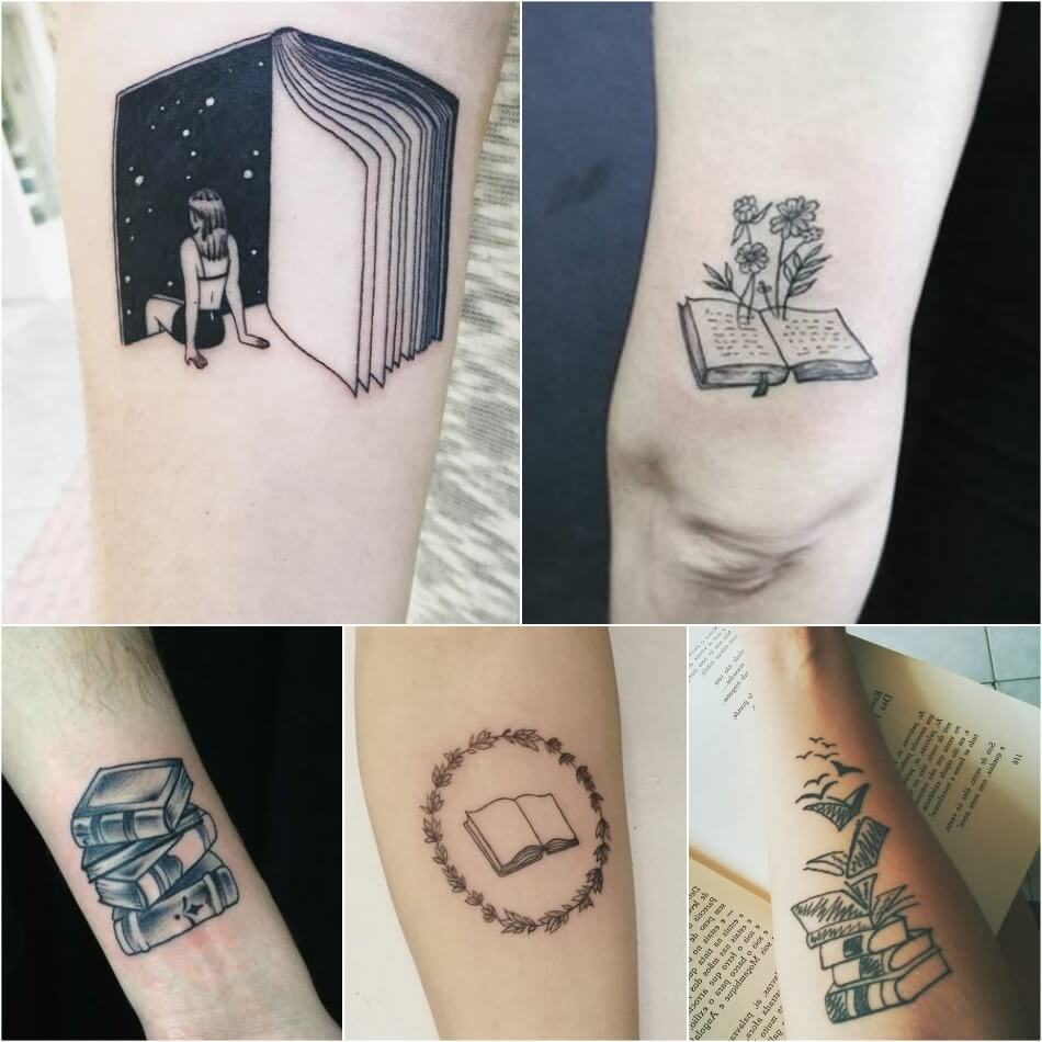 Татуировки связанные с книгами