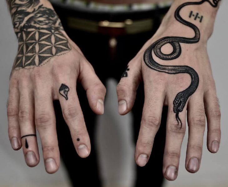 Тату на Кисти Руки - Татуировки на Кисти у Мужчин и Женщин