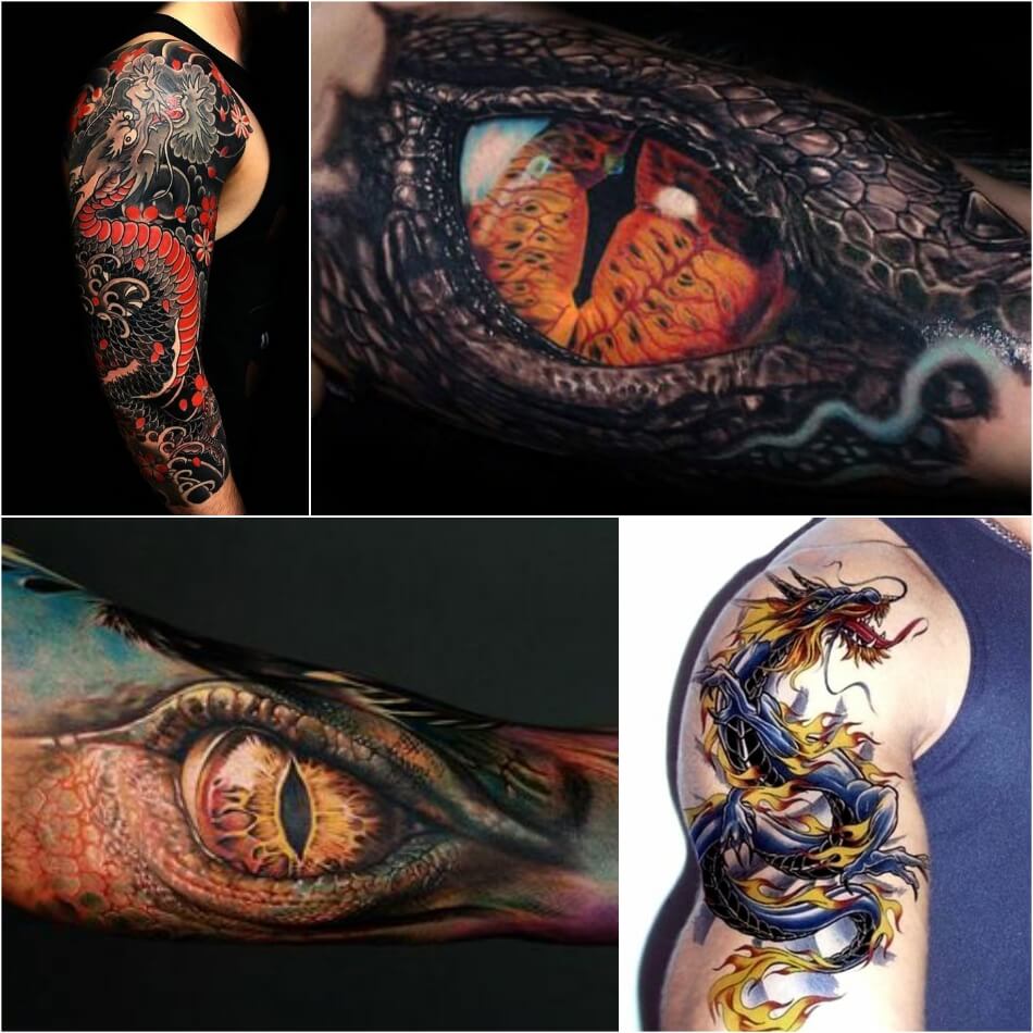 Татуировки Дракона: чем они отличаются и что означают?