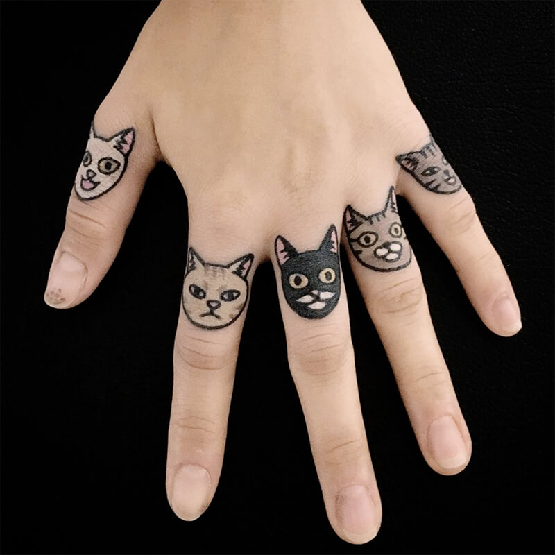 Тату на пальце - Татуировка на пальце - Татуировка на пальцах 