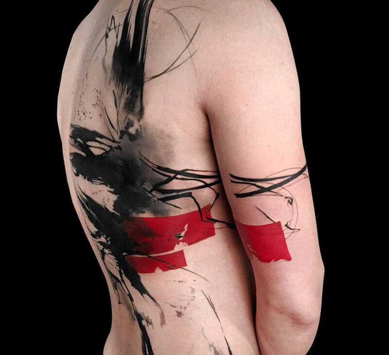 Тату (татуировки) Трэш-полька: значение и эскизы для девушек и мужчин