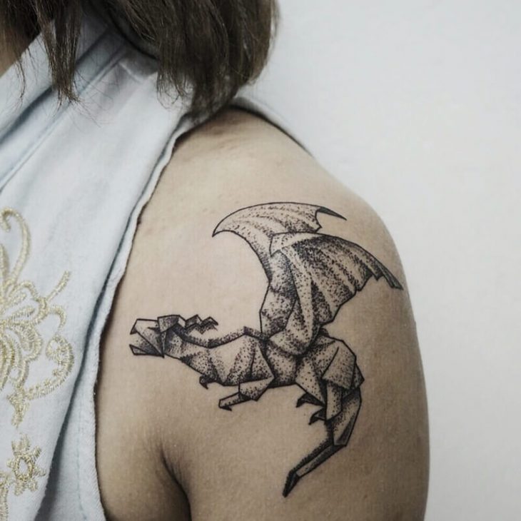 Татуировки драконов для мужчин