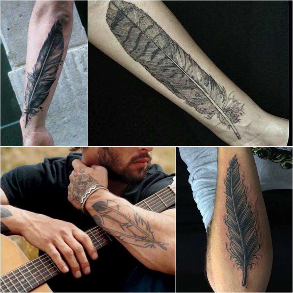 Татуировки перьев