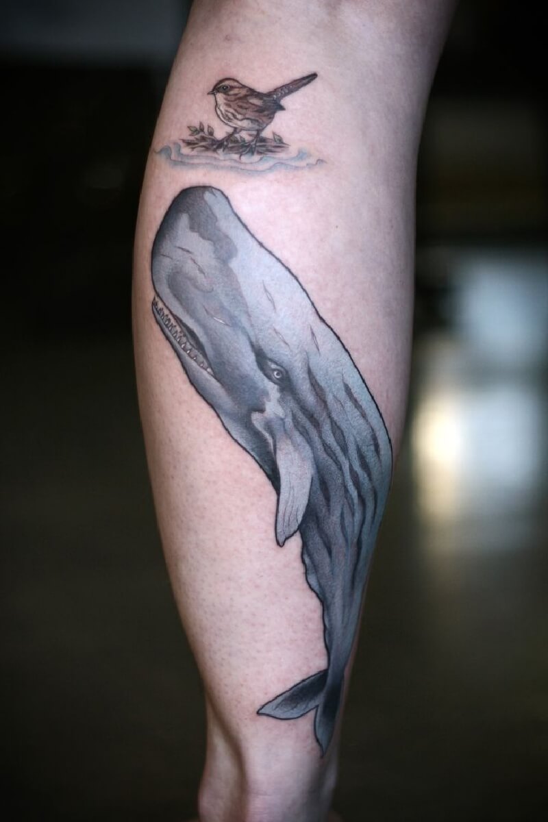 Тату кит - татуировка кит - Тату кит значение