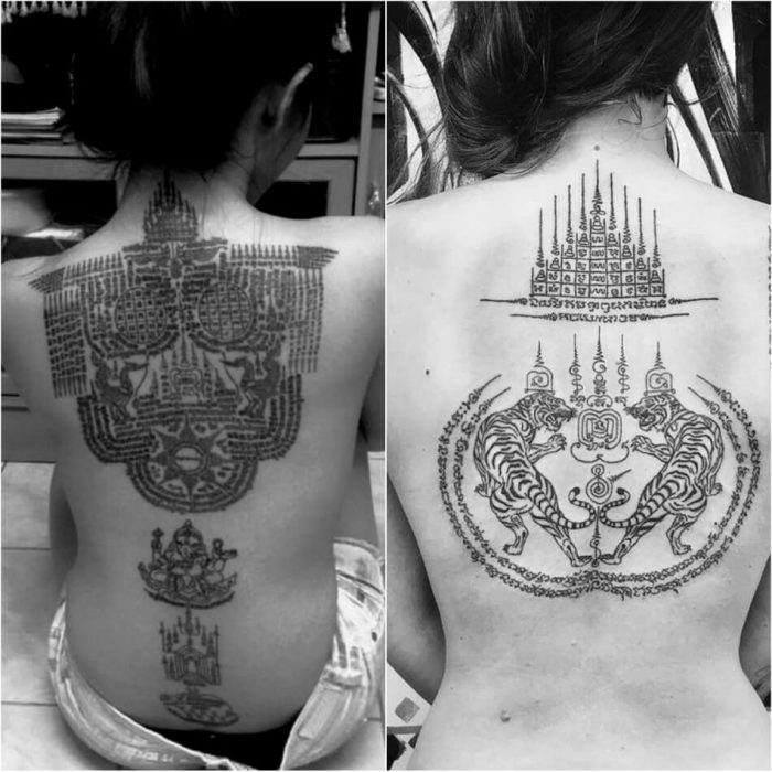 Сак Янт - тайская Шаманская Татуировка