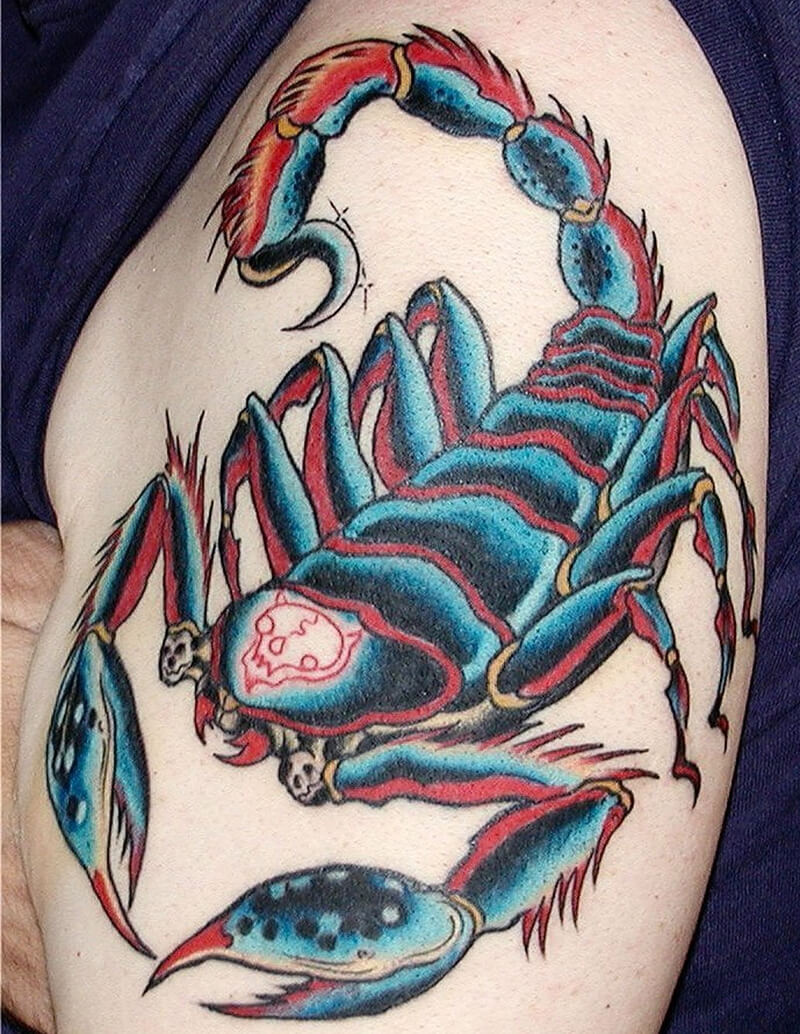 тату скорпион - тату скорпион значение - тату скорпион что значит 