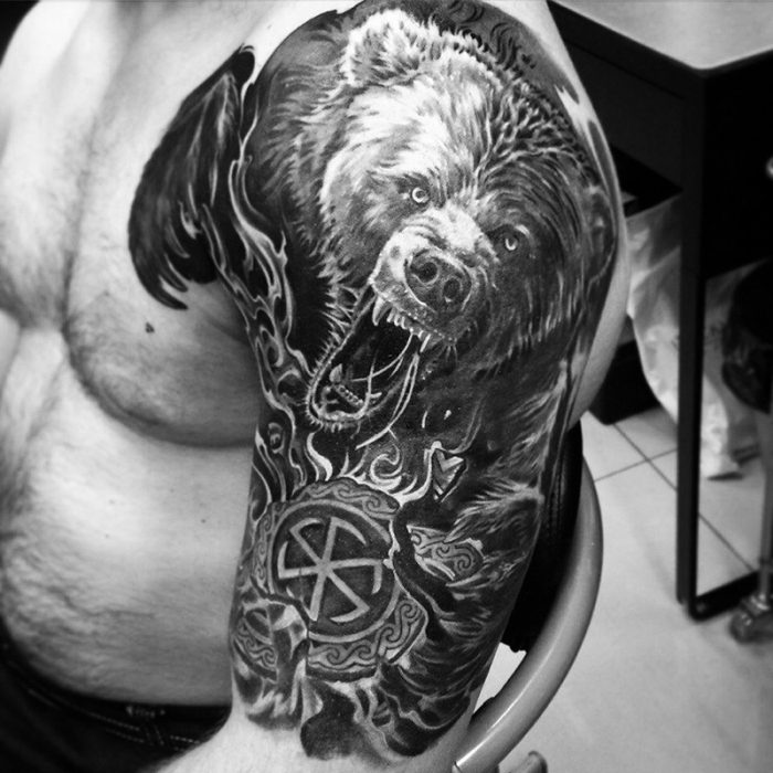Славянские татуировки боги