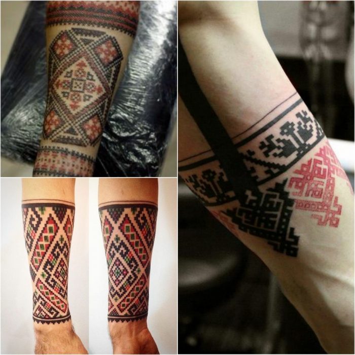славянские тату - татуировки славян - славянская тематика тату - славянские обереги тату - татуировки славянская традиция 