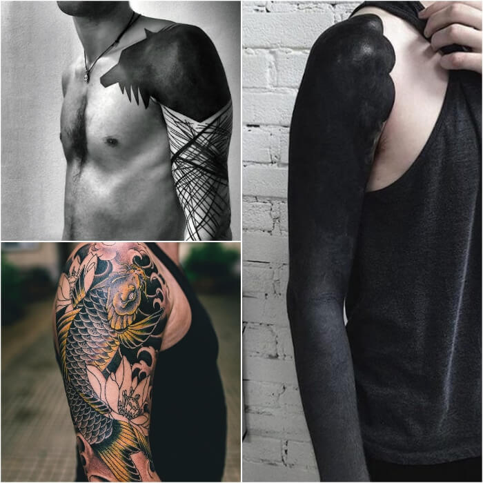 тату рукав мужской - татуировки мужские - тату для мужчин